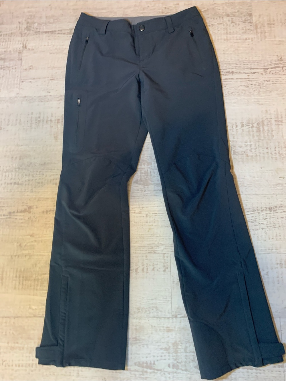 REI lightweight soft shell hiking pants size 2 gray